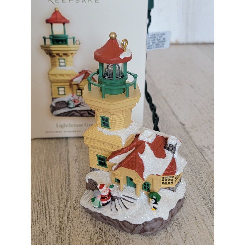Hallmark‎ Lighthouse greetings 2007 Magic series ornament Xmas